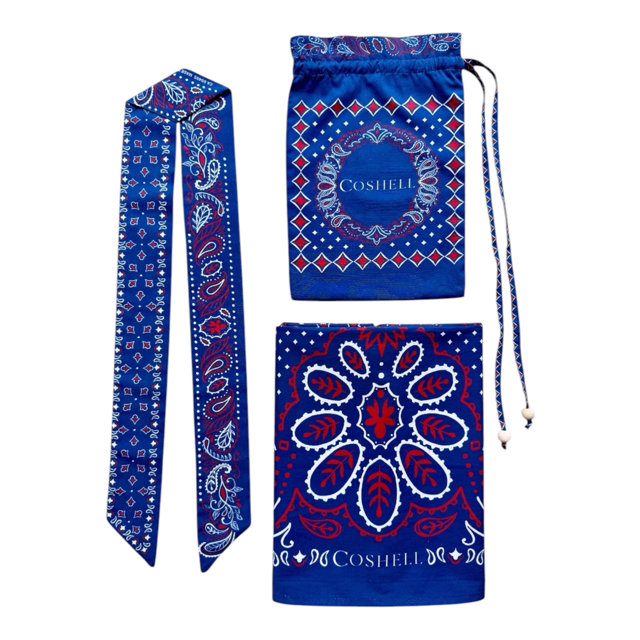 Coshell Body Bandana Set Starboard